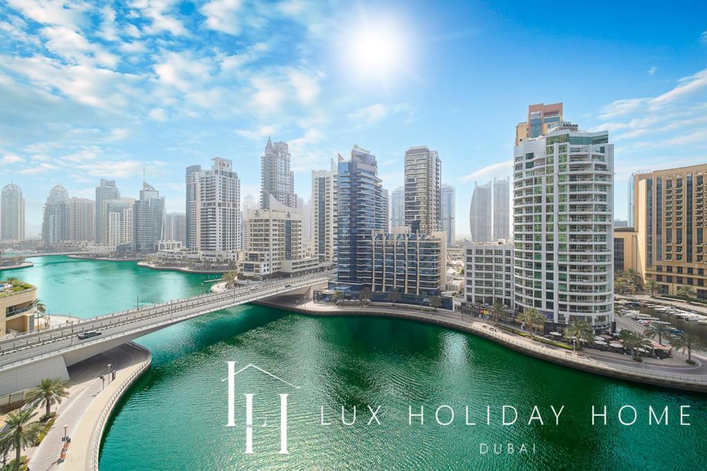 Lux Marina View Prime Location Near Beach Apartment Dubai Exterior photo